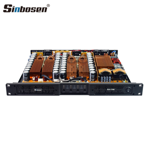 Amplificador K4-1700 de China, 4 Canales, Sonido Profesional para Música, Amplificador de Escenario 1U para Giras - Product Image 1