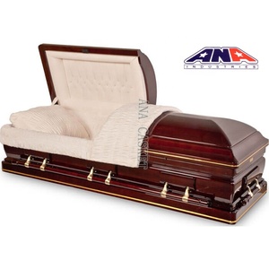 Ataúd Funerario de Madera de Cedro ANA para Adultos, Hecho en China - Product Image 3