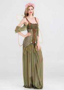 Disfraz de Hada Verde Bosque para Halloween, Traje de Princesa de Flores, Atuendo de Ángel al por Mayor para Actuaciones Escénicas, Fiestas y Cosplay - Product Image 5