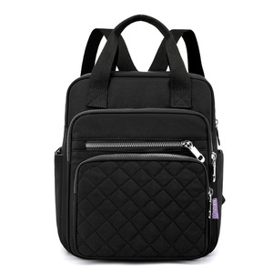 Borsa a Tracolla Impermeabile in Nylon Estwell per Donne, Zaino Multifunzionale alla Moda per Scuola, Viaggi e Shopping, <span class=keywords><strong>Blu</strong></span> Scuro - Product Image 3