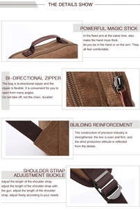 Guangzhou Supplier Fashion Mens College Bagpack Mochila Escolar <strong>Canvas</strong> <strong>Back</strong> <strong>Packs</strong> Khaki <strong>Canvas</strong> Backpack - Product Image 5