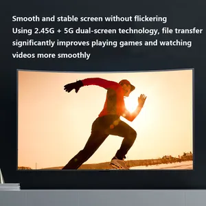 Dtech G11 1080P Tv Stick 2.4G/5G Android Ios Youtube Anycast Chromecast Airplay Miracast Hdmi Draadloze dongle
