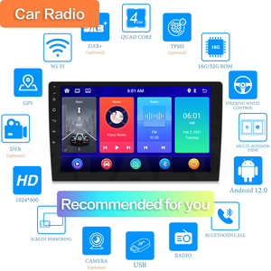 Universale 7 \ "9 \" 10 \ "Android autoradio due Din lettore MP5 2 + 32G telecamera retromarcia GPS Carplay USB connessione accessorio - Product Image 2