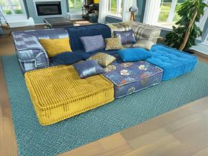 Sofá Modular Seccional para Apartamento, Cómodo, Estilo Árabe, con Respaldo Ajustable, Sofá Modular Elegante - Product Image 6