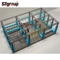 Truss de carrera de obstáculos Ninja Warrior de aluminio para exteriores para Spartan Race