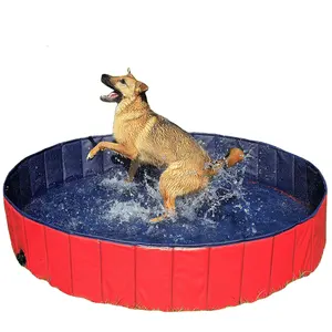 Benutzer definierte PVC faltbare Outdoor Spa Reinigung Spa spielen Katze Hund Badewanne Pflege Hund Schwimmbad Pet Pool
