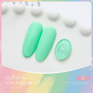 เจลทาเล็บตาแมว 24 สีใหม่ เนื้อละเอียดวิบวับ ปราศจากสาร TPO และ HEMA ชุดกาวทาเล็บสีลูกกวาด สำหรับตกแต่งเล็บ - Product Image 3