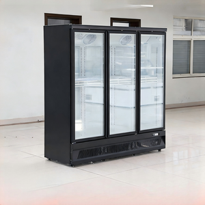 Congélateur de haute qualité en acier inoxydable et vitrine de congélation avec porte en verre pour utilisation en cuisine commerciale - Product Image 3