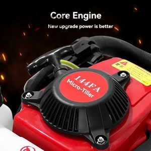 Multifunctional Gasoline Engine Farm <b>Cultivator</b> Small Scarifier Rotary Tillage Ridging Weeding Ploughing Machine - Product Image 5