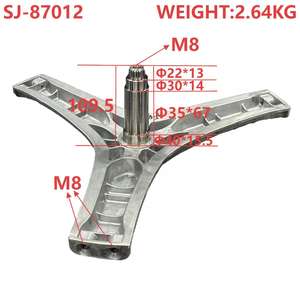 Número <span class=keywords><strong>de</strong></span> Pieza 41031775, <span class=keywords><strong>Repuestos</strong></span> para <span class=keywords><strong>Lavadora</strong></span> <span class=keywords><strong>Candy</strong></span>, Araña para <span class=keywords><strong>Lavadora</strong></span> <span class=keywords><strong>de</strong></span> Tambor Cruzado - Product Image 2