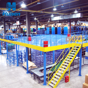 Giá cả cạnh tranh tầng lửng tầng lửng công suất cao 800-1500kg/QM Kết Cấu Thép nền tảng tầng lửng - Product Image 2