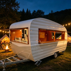 Mobile Food Trailer Europe Standard Food Truck Mobile Kitchen Catering Trailert Ice Cream Trailer Mobile Coffee Cart - Product Image 5
