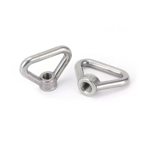 Écrou à œil en acier inoxydable DIN 80704 304 M3 M4 M5 M6 <span class=keywords><strong>M8</strong></span> M10 M14 M16Metric Femelle Fileté Rond Anneau de levage Écrou à œil - Product Image 4