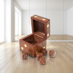 Classic Foldable Wooden Jewelry Box Storage Container for Living Room Use - Product Image 1