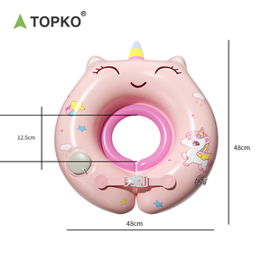 TOPKO Bebés y niños pequeños de 0 a 3 años Bajo Axilla Swim Ring Biasccate Inflable Swim Ring - Product Image 6