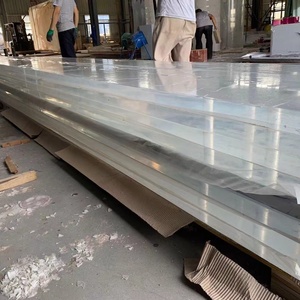 Lucite 100mm Acrylic <b>Window</b> Swimming Pool 4'' Glass Pool <b>Panel</b> with Cutting Service for Family - Product Image 1