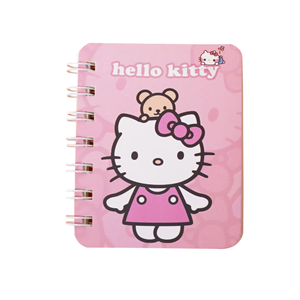 A7 piccola serie carina taccuino per bambina in stile Planner con copertina rigida a spirale con filo rilegatura diario di carta - Product Image 1