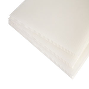 ポリプロピレンコリボード4ft X 8ftプラスチックシートCorriflute 4mm厚さポスターディスプレイ - Product Image 4