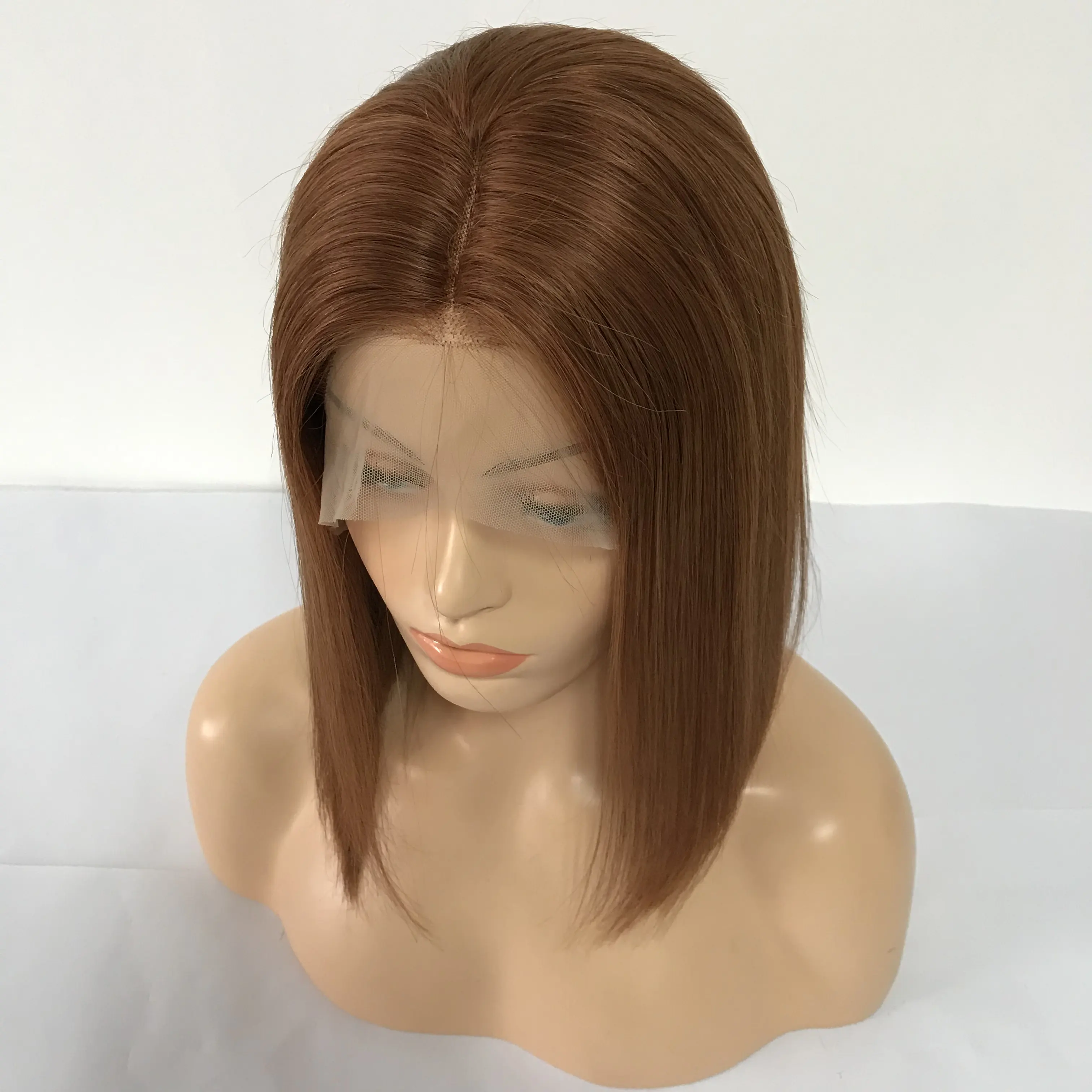Short Cuticle Cheap Short Wigs Raw Peruvian Blonde Bob Wigs Human Hair Lace Front