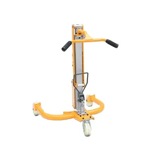 China Factory Supplier Drum Lifting Hand Forklift Carrier Machine Material Loading Drum Handlers Trade Lifter Hydraulic