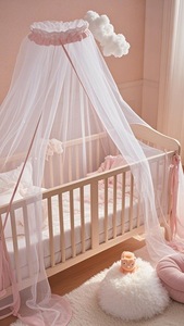 Tùy Chỉnh Liền Mạch Bảo Hiểm Đầy Đủ Trẻ Em Muỗi <span class=keywords><strong>Net</strong></span> Thoáng Khí Bé Muỗi <span class=keywords><strong>Net</strong></span> Cho Babys Crib Đáng Yêu Cho Mùa Hè Bangladesh Nhà Máy - Product Image 5