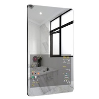 10.1 "~ 100" salle de bains Interactive TV miroir Intelligent miroir magique Intelligent verre miroir à écran tactile