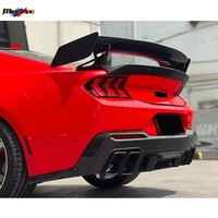 Kit carrosserie en fibre de carbone directement de l'usine pour Ford Mustang S650 2024+ - Amélioration style SC : Lame de pare-chocs avant, capot, diffuseur arrière, kit tuning