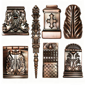 Décorations de Porte pour Hôtel Villa Moderne Mai Huan, Moulures Décoratives en Acier Inoxydable 304, Garantie 1 An - Product Image 2