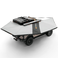 ADA Overland Tente d'auvent latérale complète 270 degrés pour véhicule, imperméable, pour 4x4 tout-terrain et SUV, avec pièce murale