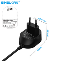 Adaptateur secteur 5V3A Simsukian, vente directe d'usine, échantillons gratuits, certifié CE et GS pour éclairage LED