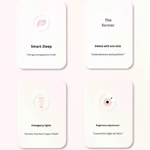 アルミニウム合金製電子バッジ（電子バーレット）二次元ディスプレイタッチスクリーン、流行のアニメ周辺機器 - Product Image 6