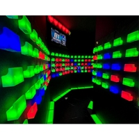 Kydavr Activate Floor Game Mega Relay Pixel Grid 30x30cm Jeu interactif de saut et de danse