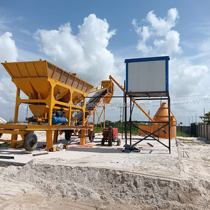Planta Mezcladora de Concreto Móvil de 75m3/h con Certificación ISO, Dosificación Precisa, Sistema de Control Totalmente Automático, Bomba para Línea de Producción - Product Image 5