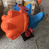 Ensembles de secouage en métal en plastique de haute qualité cheval à bascule de printemps extérieur intérieur pour les enfants pour l'utilisation de centre commercial d'école à domicile