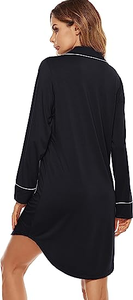 Conjunto <span class=keywords><strong>de</strong></span> pijama <span class=keywords><strong>de</strong></span> viscosa <span class=keywords><strong>de</strong></span> bambú <span class=keywords><strong>de</strong></span> 2 piezas <span class=keywords><strong>de</strong></span> lujo personalizado <span class=keywords><strong>para</strong></span> <span class=keywords><strong>mujer</strong></span> vestido bordado acogedor - Product Image 5