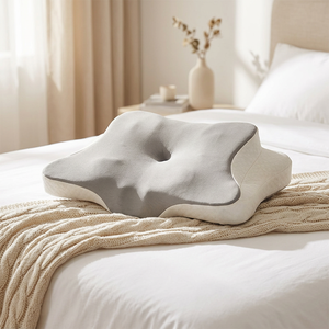 M Butterfly Design Orthopedic <b>Neck</b> Pillow for Cervical Vertebra Safe Memory Foam Slow Rebound Sleep Stress Release - Product Image 1