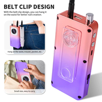 Nouvelle lime à ongles électrique portable rechargeable V4 45000 tr/min pour manucure et gel, vente en gros 2026