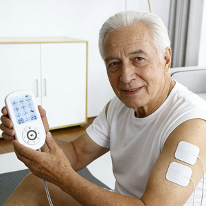 TENS/EMS 36 Modes Dual-Output Pulse Massager <strong>Electrotherapy</strong> Model SPK-912 Can Stimulate Whole Body Muscles to Relieve Pain - Product Image 1