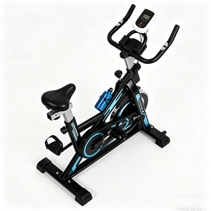 <span class=keywords><strong>Bicicleta</strong></span> Estática Plegable Portátil para Uso en Interiores, <span class=keywords><strong>Bicicleta</strong></span> de <span class=keywords><strong>Spinning</strong></span> Silenciosa para el Hogar, Resistencia Ajustable, Equipo de Ciclismo para Fitness - Product Image 5