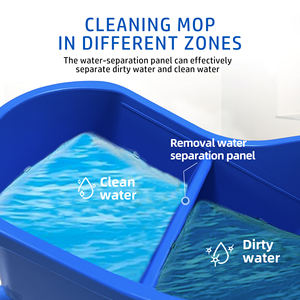 OEM Chariot de nettoyage professionnel 24L avec essoreuse à pression robuste, personnalisable, direct usine, pour l'entretien ménager et industriel - Product Image 5