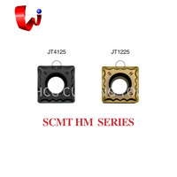 JXTC SCMT SCMT 09T304 HM JT1225 Semi-Finishing Positive Angle Turning Blade Carbide Inserts CNC Turning Tool Lathe Cutter Tools