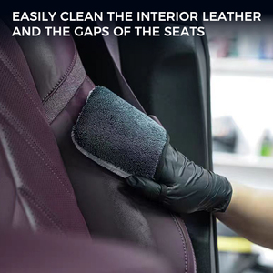 Guanto in Microfibra Premium per Dettagli <span class=keywords><strong>Auto</strong></span>, Spazzola per Interni con Setole Intrecciate, Rimuove Macchie da Pannelli e <span class=keywords><strong>Sedili</strong></span> in Pelle - Product Image 6