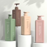 Échantillon Gratuit, Flacon Pompe en Plastique HDPE pour Lotion 680 ml, Bouteilles Vides de Shampoing et Après-Shampoing 500 ml, Bouteille Cosmétique de Gel Douche Corporel