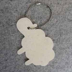 Porte-clés en feutre personnalisé pour merchandising - Product Image 3