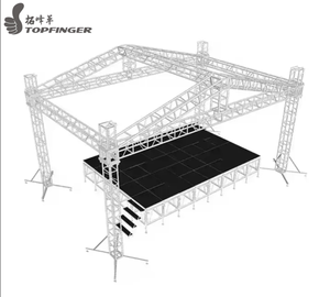 Treillis de toit en alliage d'aluminium pour l'éclairage extérieur pour la scène, les événements et les fêtes Présentoirs de fermes durables en aluminium durable. - Product Image 1