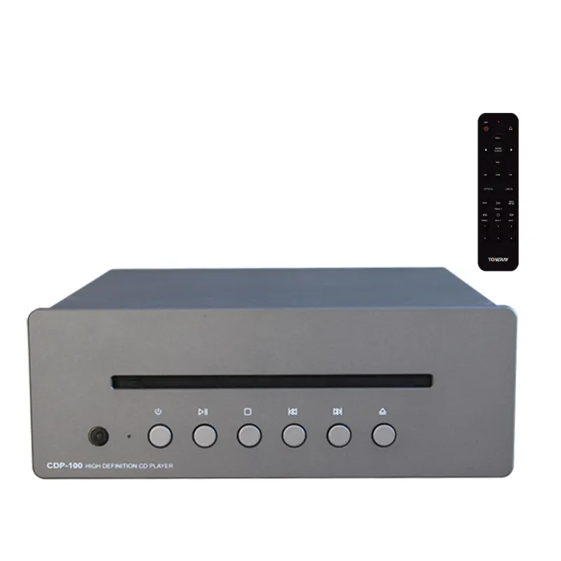 Reproductor de DVD duradero de alta calidad con control remoto para TV con HiFi, reproductor de CD para el hogar, reproduce todas las regiones y formatos