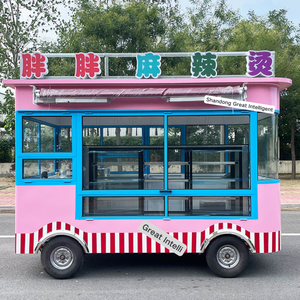 Electric Mobile Food Van <b>Coffee</b> & Ice Cream Truck Snack Food Hotdog Chips Trailer Customizable - Product Image 3