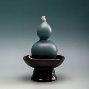 Bougie parfumée en forme de <span class=keywords><strong>calebasse</strong></span> chinoise, bougie décorative <span class=keywords><strong>artisanale</strong></span> pour cadeau - Product Image 1
