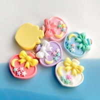 Meilleure étoile noeud papillon résine bricolage crème colle épingles à cheveux étuis de téléphone portable chaussures breloques Kawaii résine artisanat pour la décoration