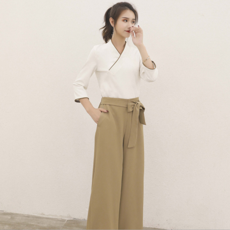 Foot massage foot massage female suit health salon beauty salon technician work clothes beautician work clothes